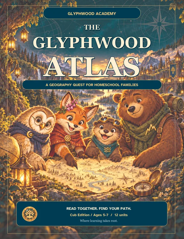 Cover of The Glyphwood Atlas, Cub Edition