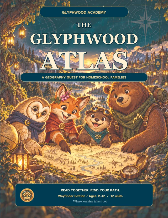 Cover of The Glyphwood Atlas, Wayfinder Edition